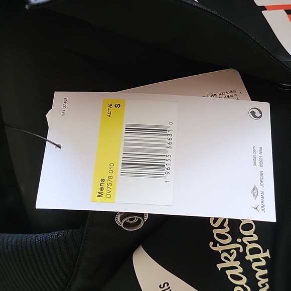 Jordan Brand MVP Flight Wheaties bomber jacket size S - Picture 6 of 9